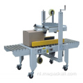 up-down aangedreven kant kartonnen sealer met tape kartonnen doos afdichting verpakkingsmachine werken met omsnoeringsmachine